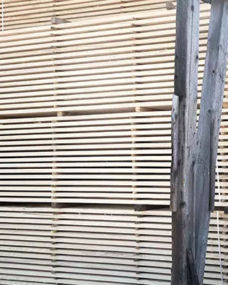 Lagerung Holzdielen